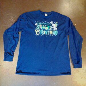 Snoopy Christmas LS Tee-shirt
